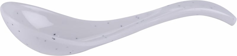 Servewell Melamine Casa Soup Spoon - White Dot